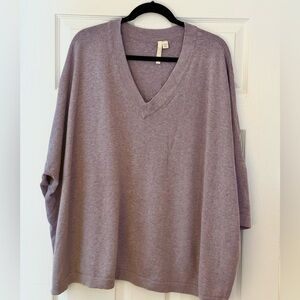 🍃JJill Pure Jill 1X/2X V-Neck Sweater